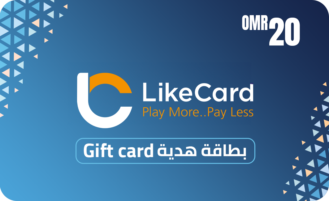 LikeCard Gift Card Oman Store OMR 20