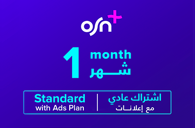 اشتراك OSN+ الباقة الأساسية مع إعلانات لمدة شهر واحد – متجر عُمان
