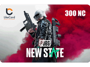 بطاقة شحن ببجي نيو ستيت – 300 NC – المتجر العالمي