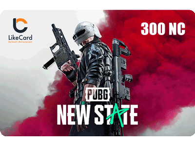 بطاقة شحن ببجي نيو ستيت – 300 NC – المتجر العالمي