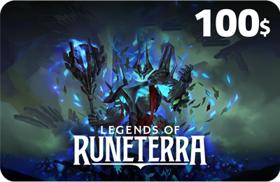 Legends of Runeterra PC & mobile Gift Card GCC Store USD 100