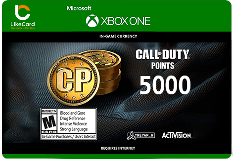 Call of Duty 5000 Points - XBOX