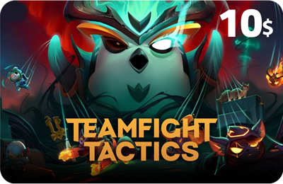 Teamfight Tactics PC & Mobile Gift Card GCC Store USD 10