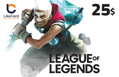 League Of Legends PC Gift Card GCC Store USD 25