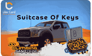 Suitcase of Keys Gift Card Keys 1000