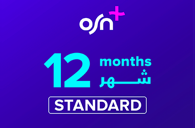 OSN+ Standard Plan Subscription Oman Store 12 Months