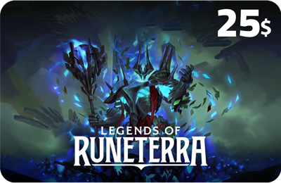 Legends of Runeterra PC & mobile Gift Card GCC Store USD 25