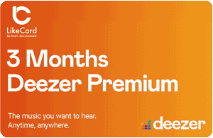 اشتراك ديزر بريميوم لمدة 3 أشهر – المتجر العالمي