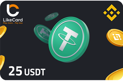 Binance 25 Tether ( USDT ) - Global