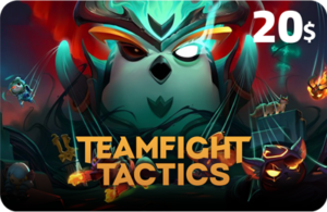 Teamfight Tactics PC & Mobile Gift Card GCC Store USD 20
